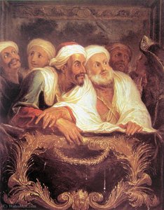 Tenim Mohammed, Ambassador Of Morocco To The Italian Comedy — Charles Antoine Coypel