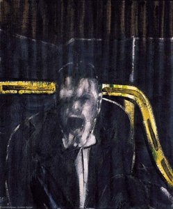 Estudio Para Un Retrato, Hombre Gritando, 1952 — Francis Bacon