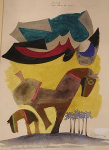 Hai-seen-hai-noon — M.f. Husain