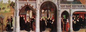 Scenes From The Life Of St Bertin — Simon Marmion