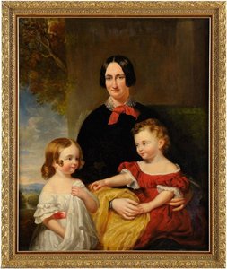 Mother And Daughters — William Richard Waters