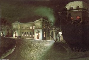 The Eastern Railway Station At Night — Tivadar Csontváry Kosztka