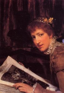 Interrupted — Lourens Alma Tadema