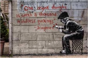 One Original Thought — Banksy