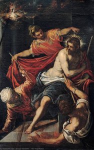 The Flagellation — Jacopo Tintoretto, Baroque