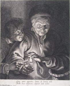 De Vrouw Met De Kaars.