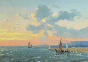 Sea View, Sunset — Joséphine Bowes
