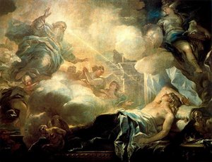 Solomon's Dream — Luca Giordano