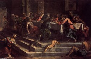 La Última Cena — Jacopo Tintoretto