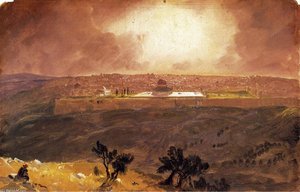 Jerusalem From The Mount Of Olives 1 — Frederic Edwin Church