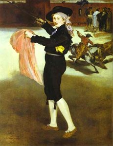 Mlle Victorine Meurent En El Traje De Una Espada — Édouard Manet, Impressionistic Realism