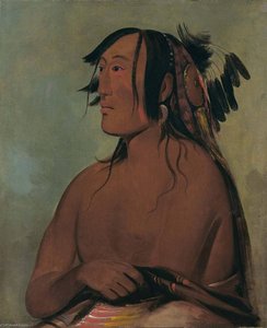 Pa Ris Ka Roó Pa, Two Crows, The Younger — George Catlin