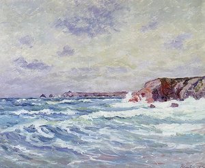 Port-bara (also Known As Near The Ile De Quiberon) — Maxime Emile Louis Maufra