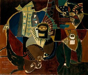 Indians Pursued By American Dragoons After Wimar — Roy Lichtenstein