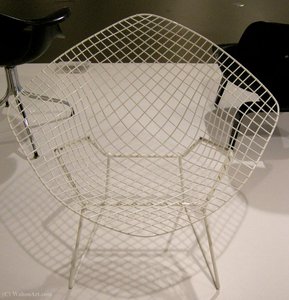 Wire Side Chair, (1951) — Harry Bertoia