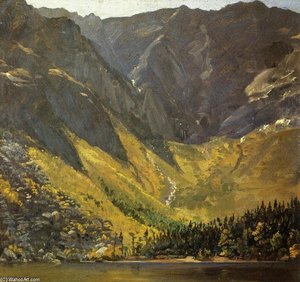 Great Basin, Mount Katahdin, ,maine — Frederic Edwin Church