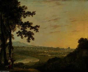 Rome From The Villa Madama — Richard Wilson