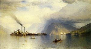 Storm King On The Hudson — Samuel Colman