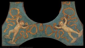 Putto With Garlands — Pinturicchio