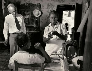 Nurse Midwife Maude Callen (giving Vaccination) — William Eugene Smith