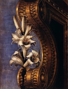 The Muse Thalia (detail) — Michele Pannonio