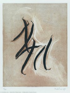 Calligraphy Of Green Beans — Hubertine Heijermans