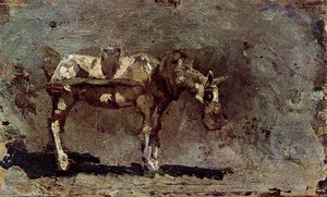 Mule — Pablo Picasso, Cubist Fragmentation