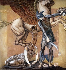 The Birth Of Pegasus And Chrysaor — Edward Coley Burne-jones