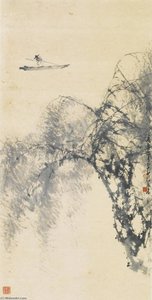 WILLOW TREE AND FISHERMAN