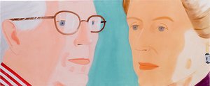 Rosamond And John — Alex Katz
