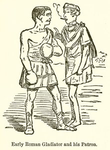 Early Roman Gladiator And His Patron — John Leech