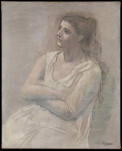 Frau Im Weiß — Pablo Picasso