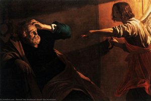 The Liberation Of St Peter — Gerard Van Honthorst, Baroque