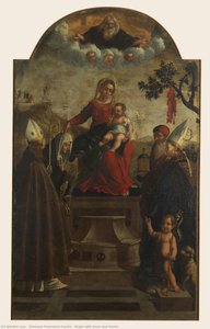 Virgin with Jesus and Saints
