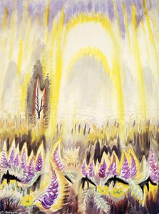 Purplevetch And Buttercups — Charles Burchfield