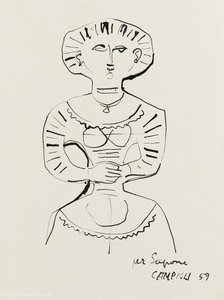 Untitled (303) — Massimo Campigli