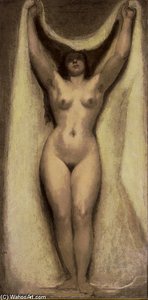 Nature Unveiling Herself — William Etty
