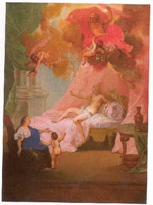 Jupiter Et Danaë — Nicolas Bertin