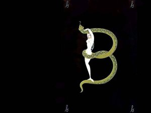 Alphabet B — Erté