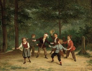 Blind Man's Buff — Andre Henri Dargelas