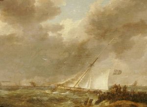 Sea Piece — Johannes Hermann Barend Koekkoek