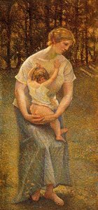 Motherhood — Maximilien Luce