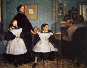 The Belleli Family — Edgar Degas, Realism