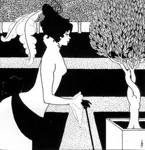 Title Page Ornament For 'the Yellow Book' — Aubrey Vincent Beardsley