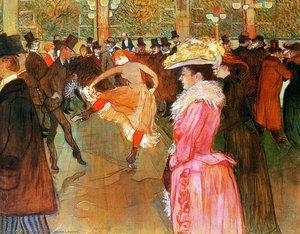 Dance In The Moulin Rouge Sun — Comte Henri Marie Raymond De Toulouse-lautrec-monfa