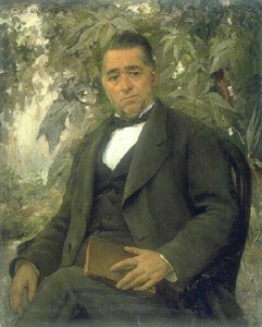 Portrait Du Père De L'artiste — Tournes Etienne