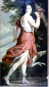 Madame De Montespan As Diana The Huntress