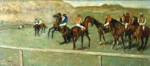 Before The Race 5 — Hilaire-germain-edgar Degas, Impressionism