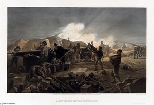A Hot Night In The Batteries — William Simpson