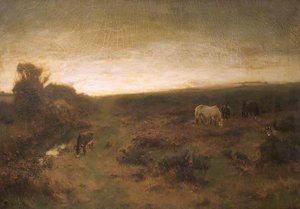Early Morning On Beer Common, South Devon — David Farquharson